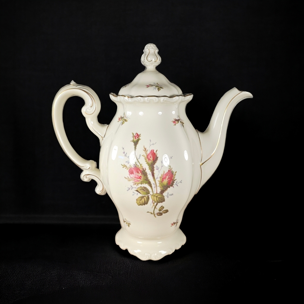 Vintage Rosenthal Moss Rose Large Coffee/Tea Carafe
